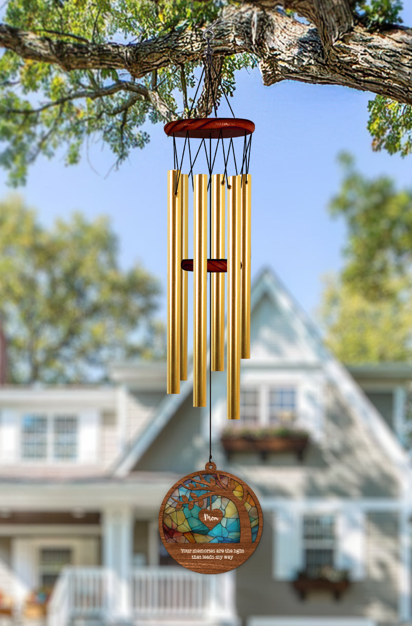 Custom Sympathy Tree Wind Chime Memorial Gifts