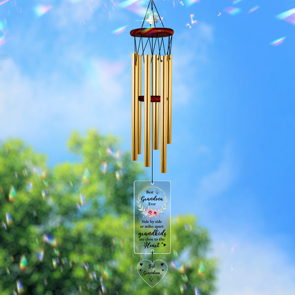 Personalized Sympathy Loss Of Grandma Wind Chime Memorial Gifts