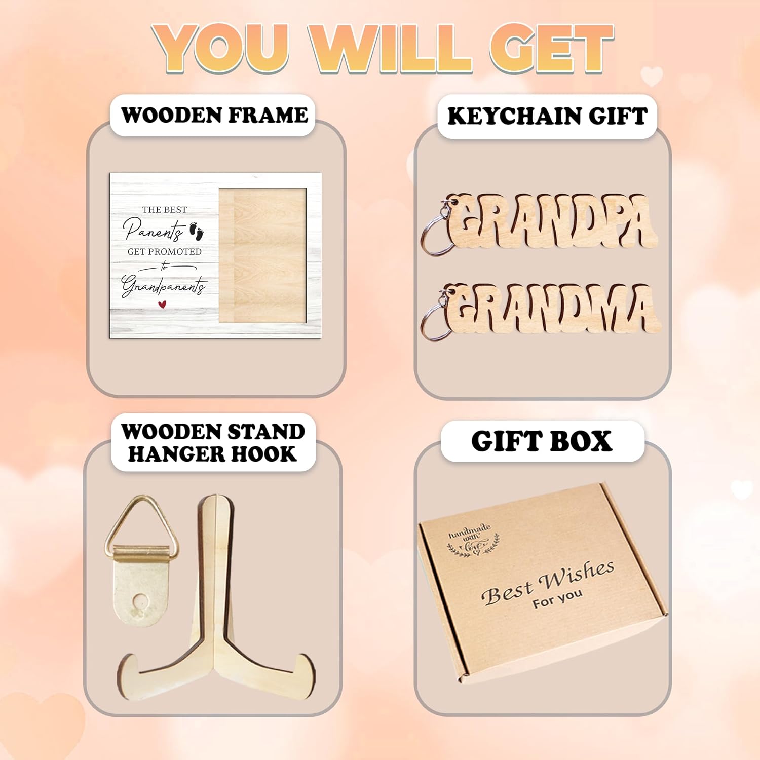 Pregnancy Baby Announcement Picture Frame