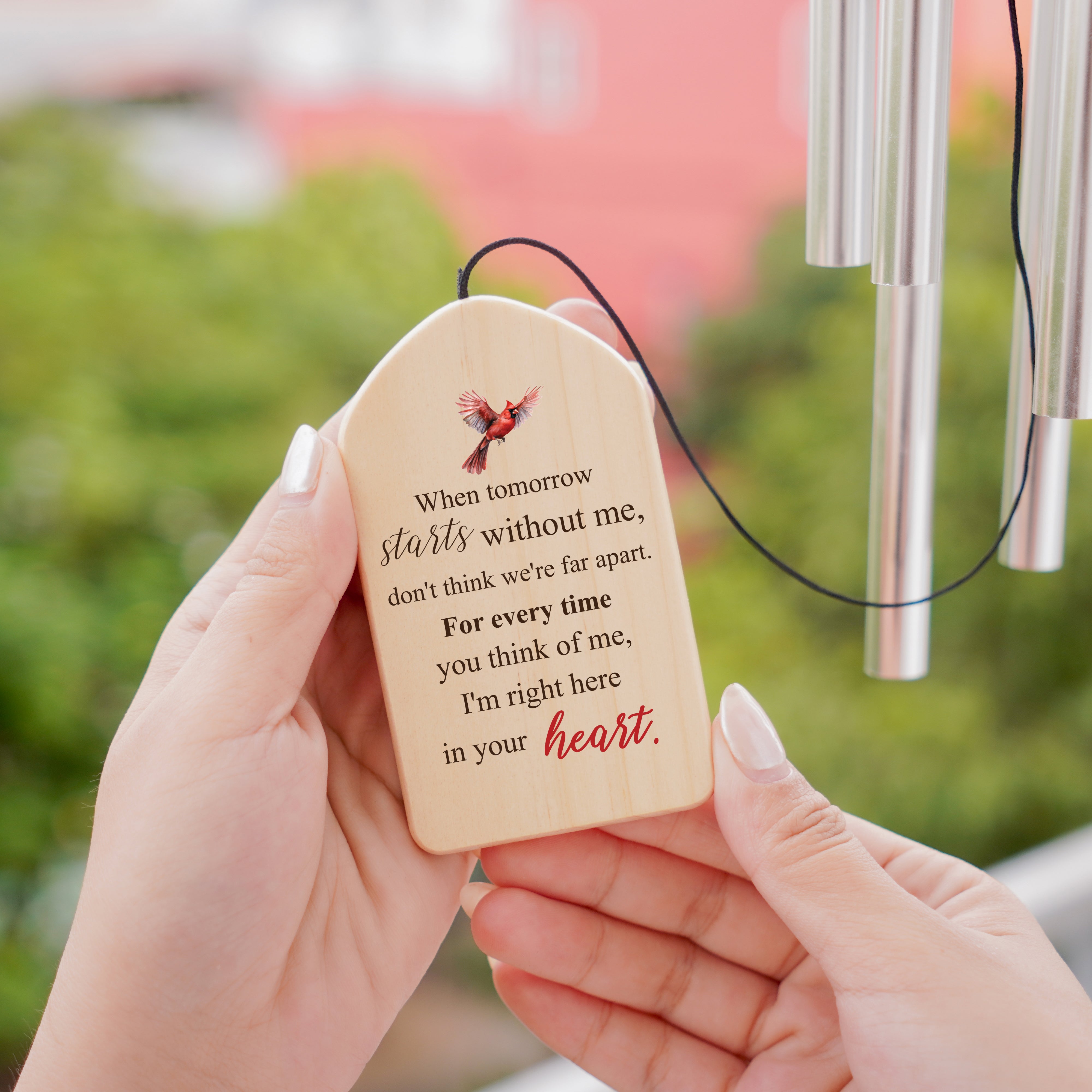 Custom Memory Windchime Bereavement Gift