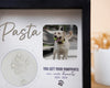 Dog Clay Memorial Shadow Box