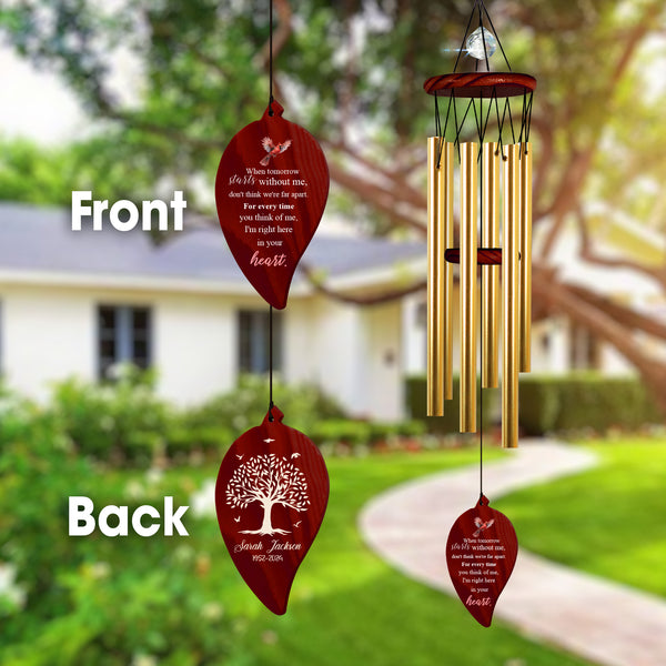 Custom Memorial Wind Chime Bereavement Gift