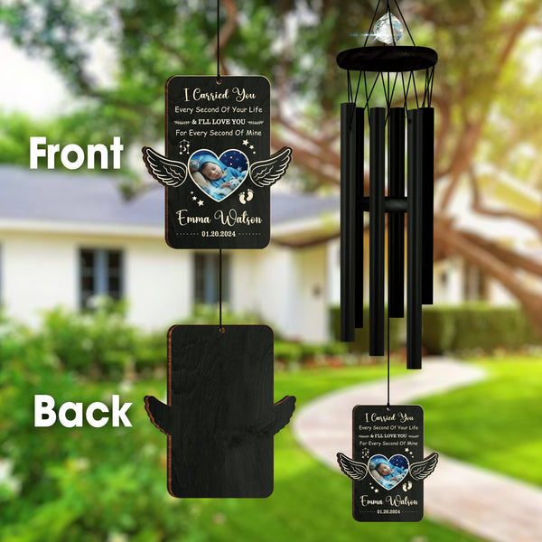 Custom SympathyBaby Loss Memorial Wind Chimes Sympathy Gift