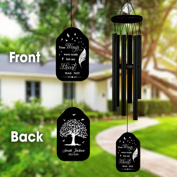 Personalized Sympathy Wind Chime Carnival Memorial Gifts