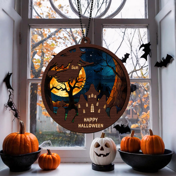 Custom Halloween Suncatcher Halloween Gift Ideas