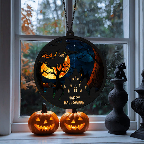 Custom Halloween Suncatcher Halloween Gift Ideas