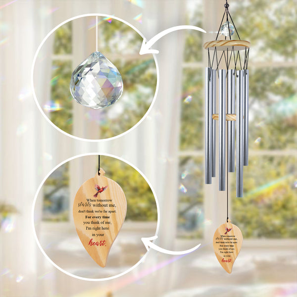 Personalized Memorial Wind Chime Bereavement Gift