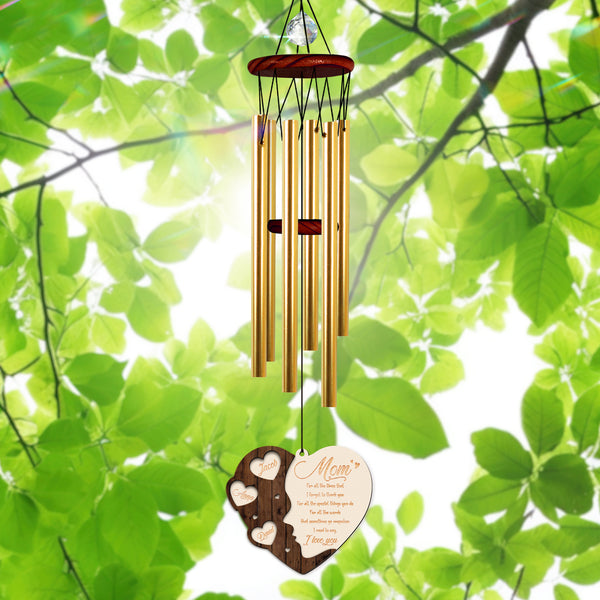 Custom Sympathy Wind Chime Loss Of Mom Gift