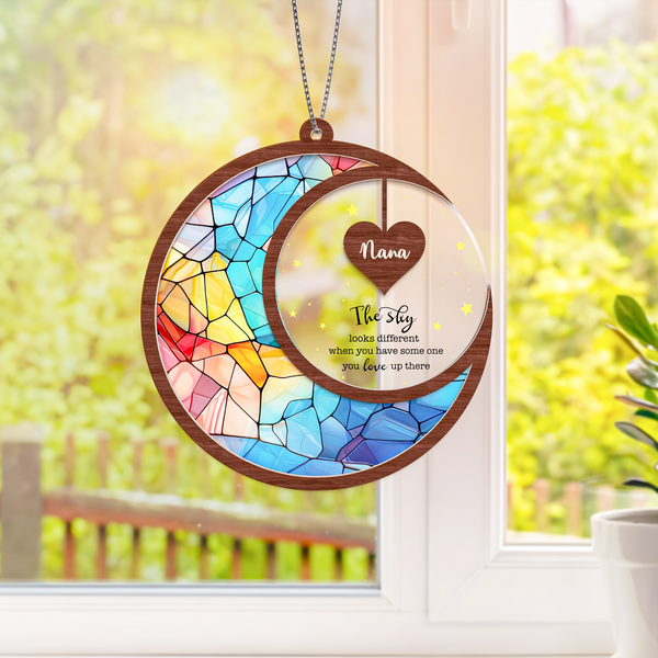 Custom Suncatcher Memorial Family Bereavement Gift