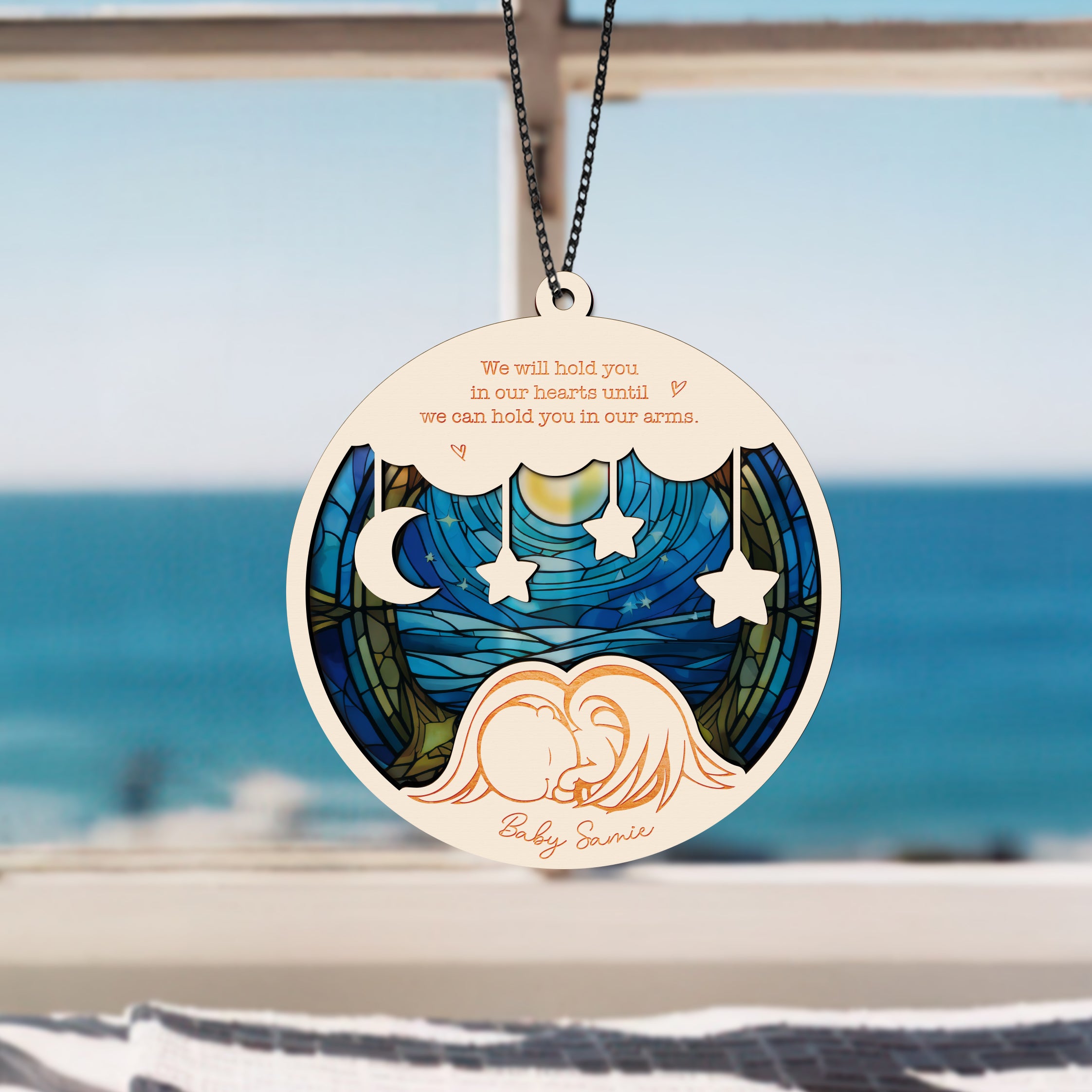 Personalized Angel Baby Ornament Baby Loss Sympathy Gift