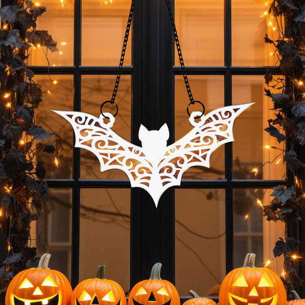 Custom Gothic Bat Suncatcher Bat Lover Halloween Gift