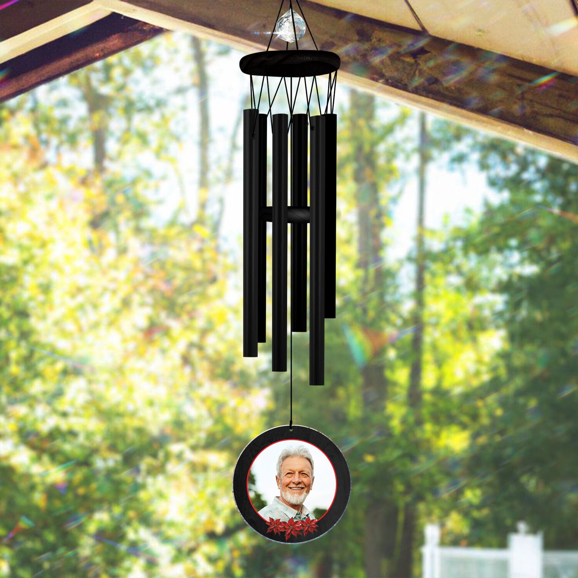 Personalized Sympathy Wind Chimes Memorial Gift