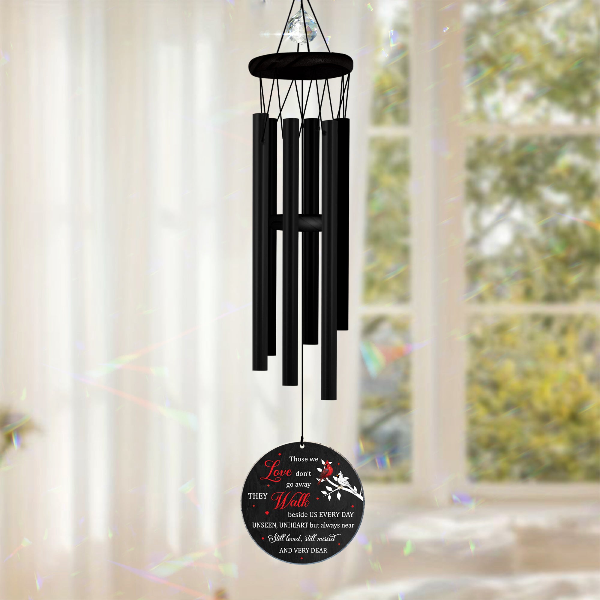 Personalized Sympathy Wind Chimes Memorial Gift