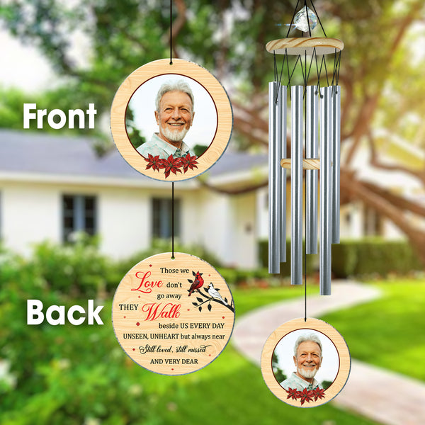 Personalized Sympathy Wind Chimes Memorial Gift