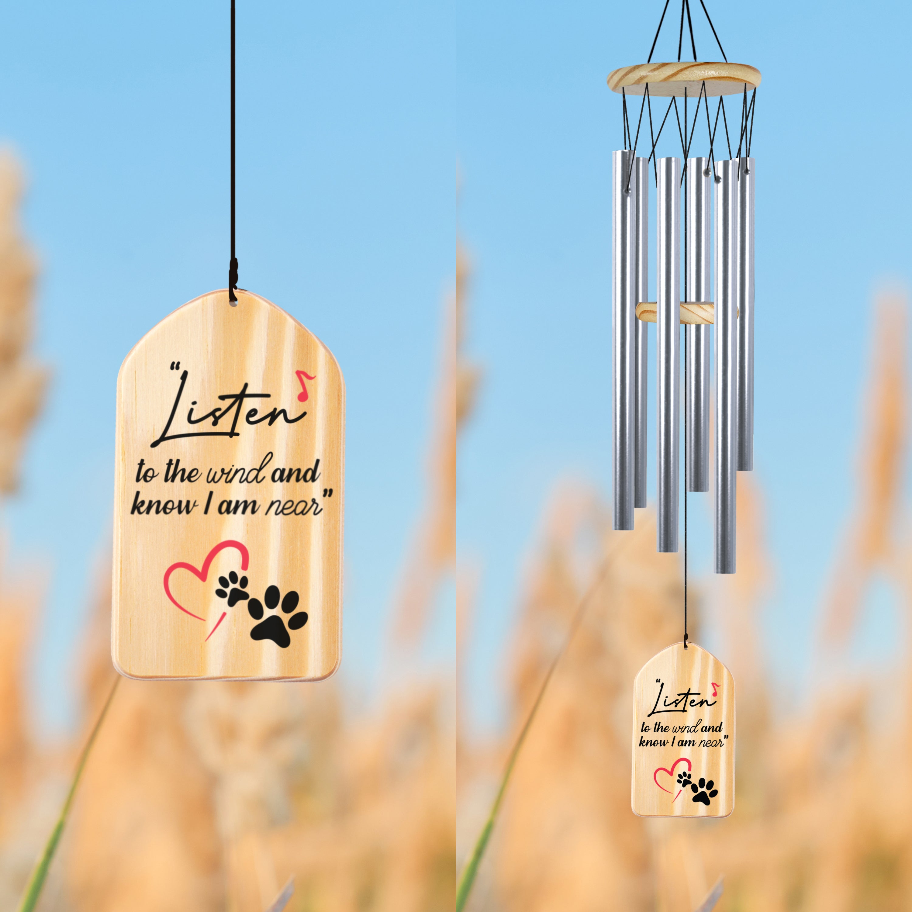 Pet Memorial Wind Chimes PC2