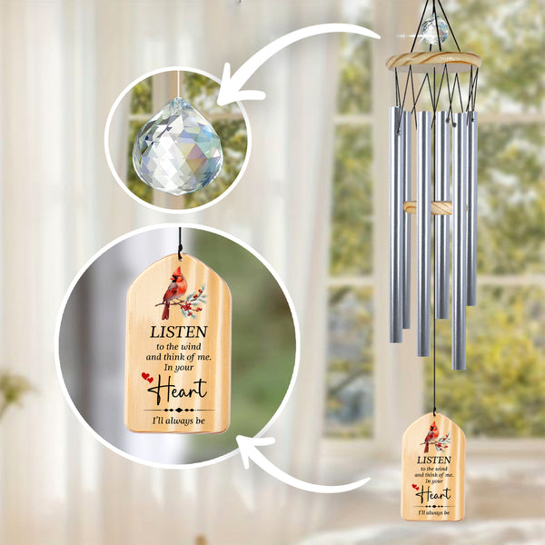 Personalized Sympathy Wind Chime Carnival Gift For Memorial