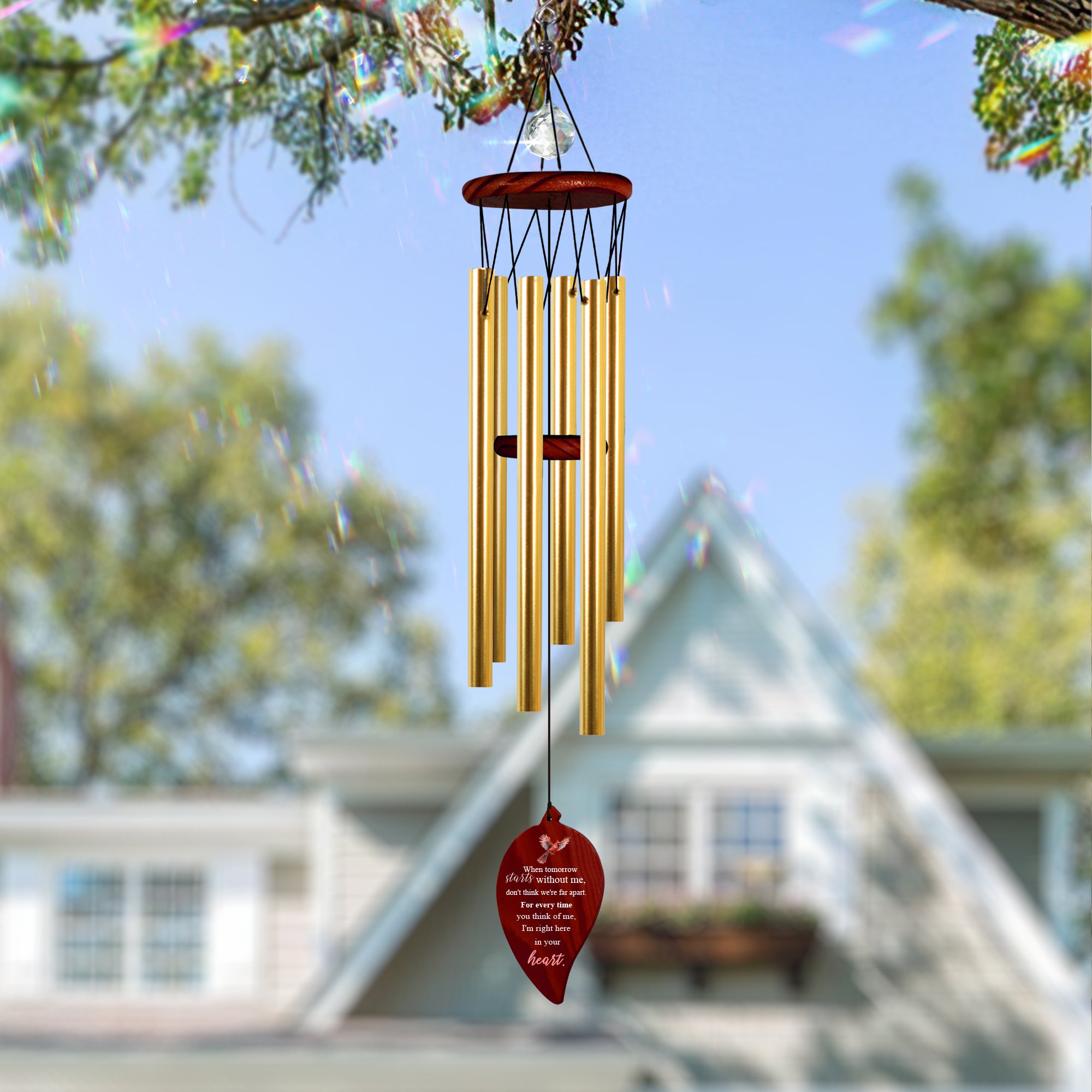 Custom Memorial Wind Chime Bereavement Gift