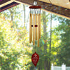 Personalized In Your Heart Sympathy Wind Chime Memorial Gift