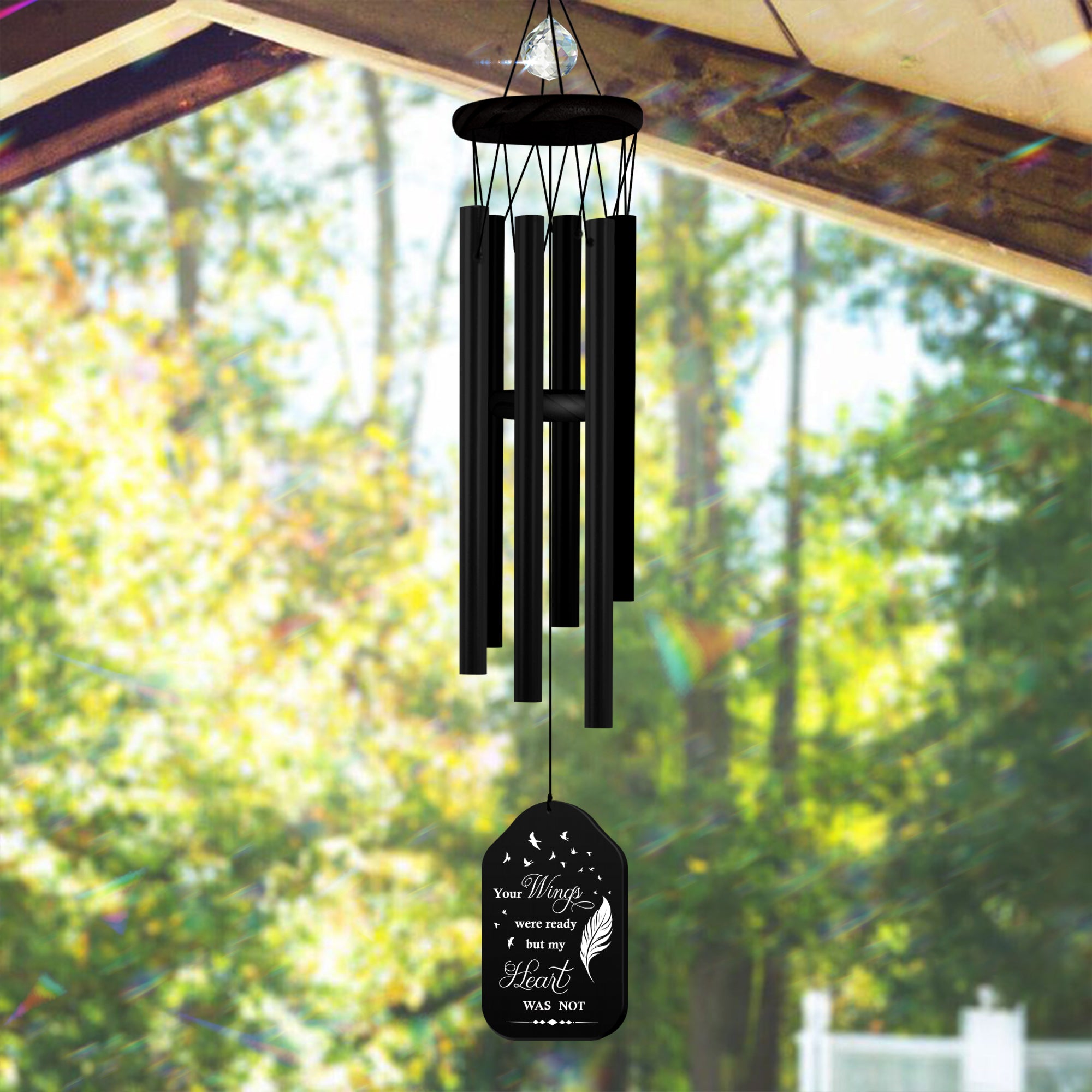 Personalized Sympathy Wind Chime Carnival Memorial Gifts