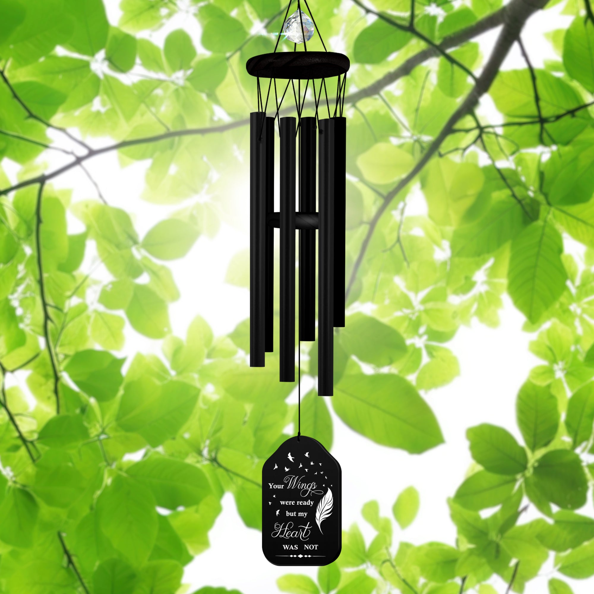 Personalized Sympathy Wind Chime Carnival Memorial Gifts