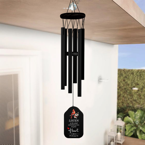 Personalized Sympathy Wind Chime Carnival Memorial Gift