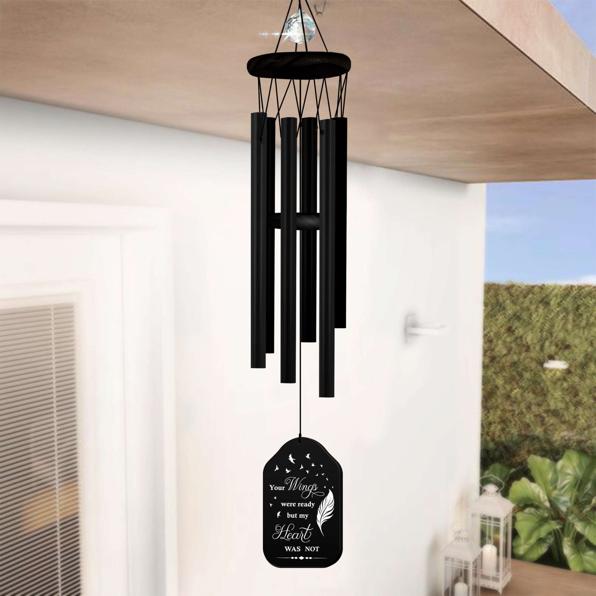 Personalized Sympathy Wind Chime Carnival Memorial Gifts