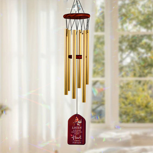 Personalized Sympathy Wind Chime Carnival Memorial Gift