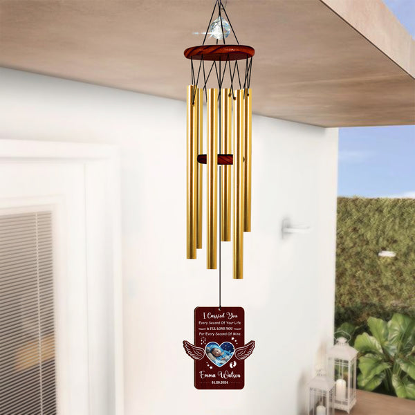 Custom Baby Loss Memorial Wind Chimes Angel Baby Gift