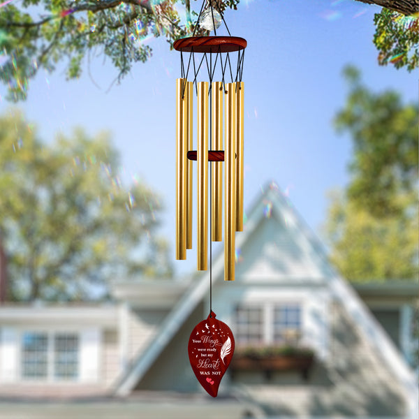 Custom Memorial Wind Chime Carnival Sympathy Gift