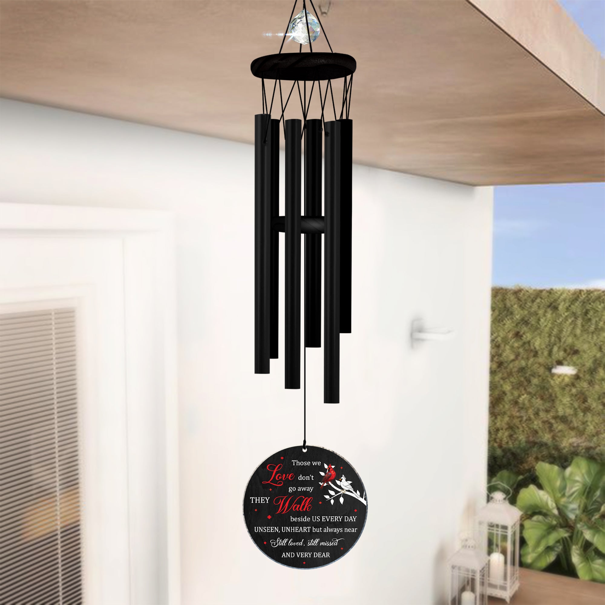 Personalized Sympathy Wind Chimes Bereavement Gift