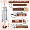 Personalized Sympathy Tree Wind Chime Memorial Gifts