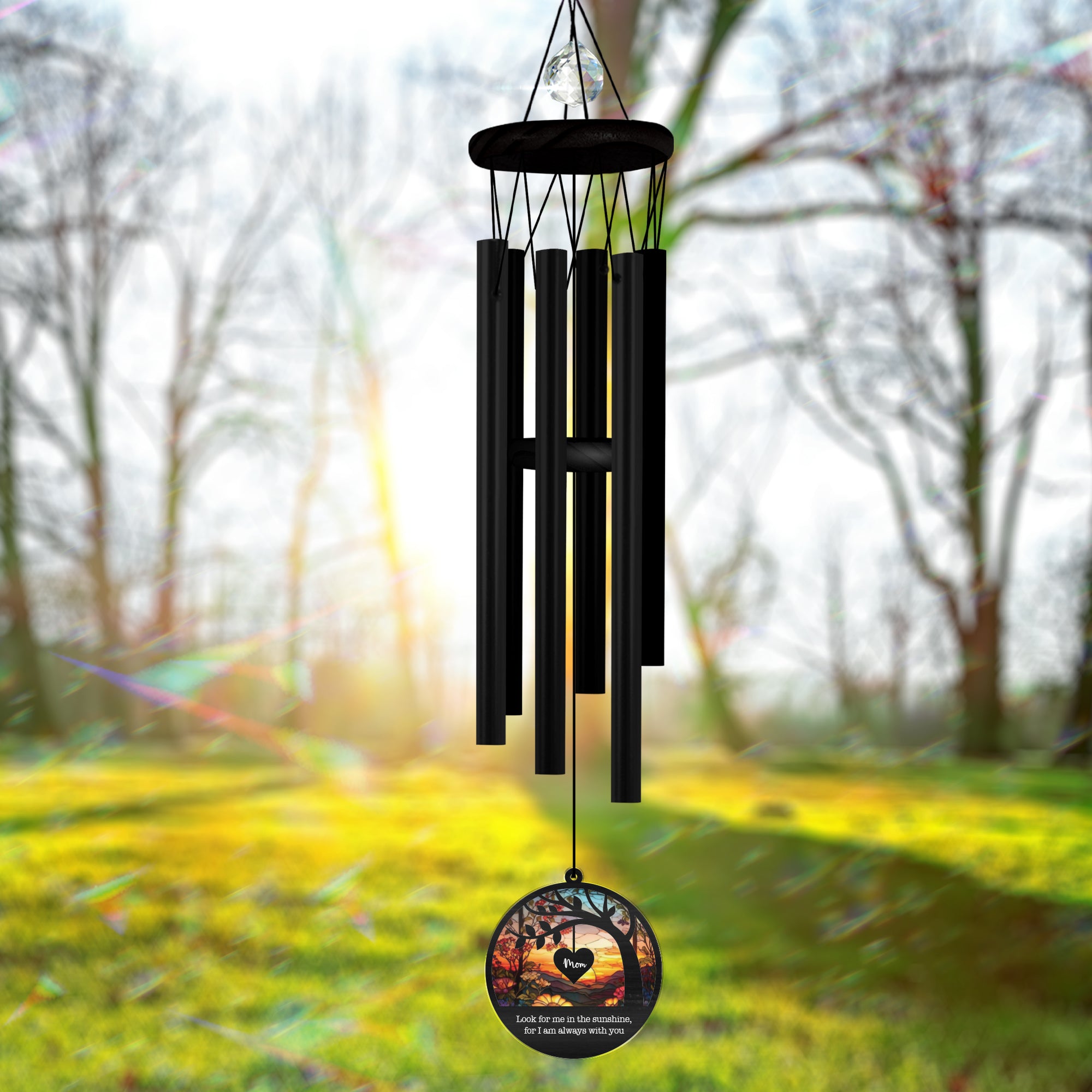 Personalized Sympathy Tree Wind Chime Bereavement Gifts