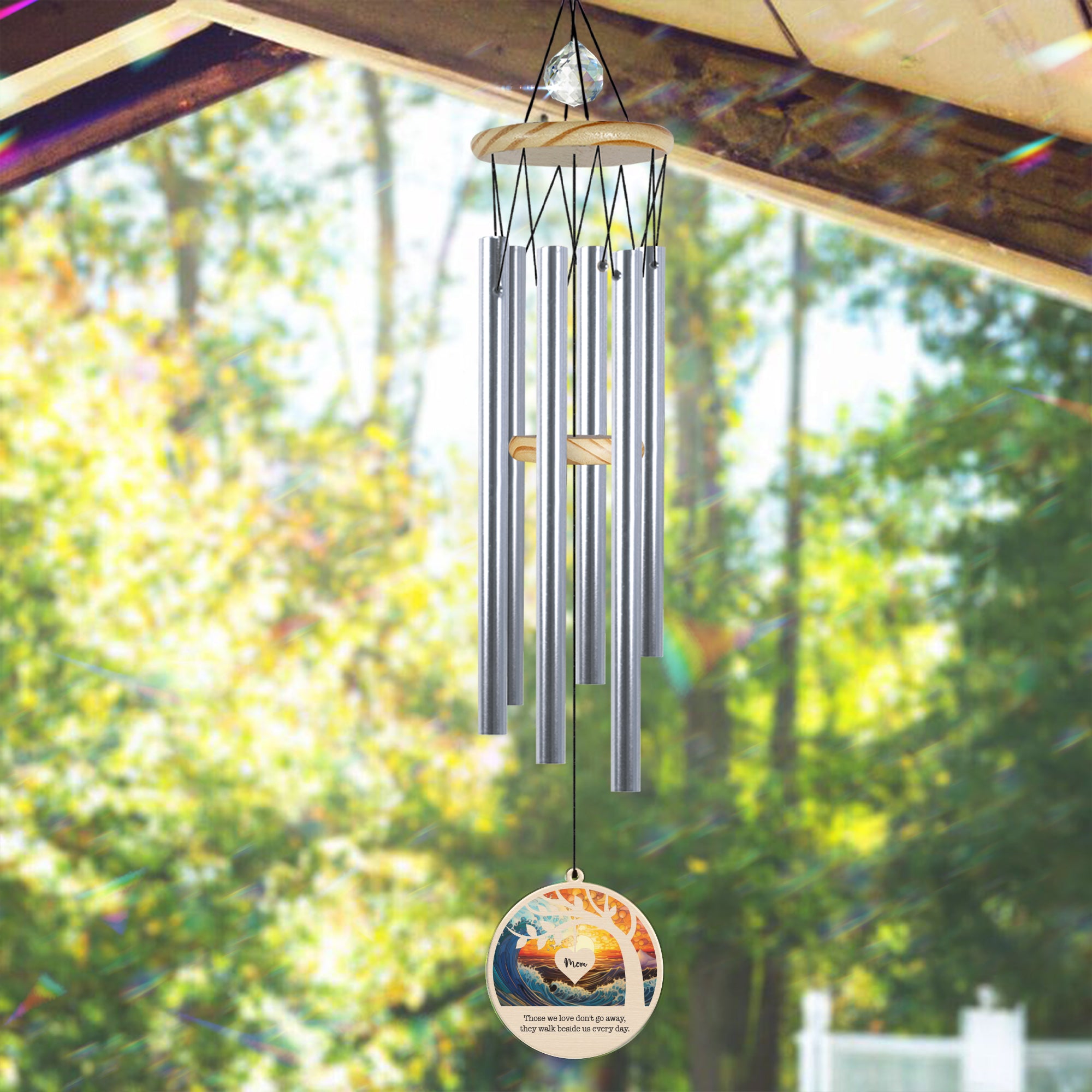 Personalized Sympathy Tree Wind Chime Memorial Gifts