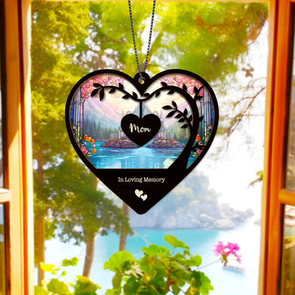 Custom Memorial Suncatcher Sympathy Gift